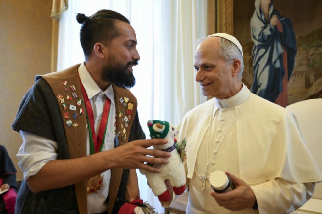 Papa León en el Vaticano