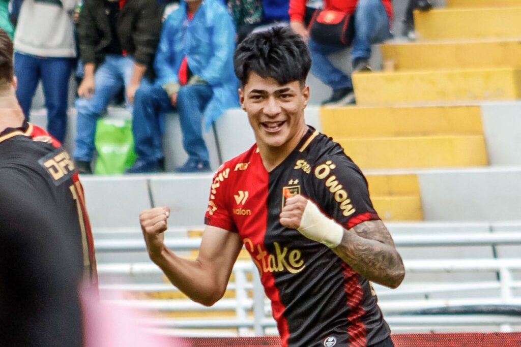 Kenji Cabrera anotó 8 goles y 4 asistencia este año (Andina, 2025)